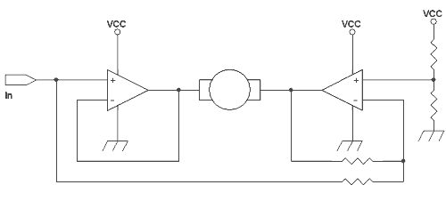 motori5 - Due amplificatori in connessione a ponte